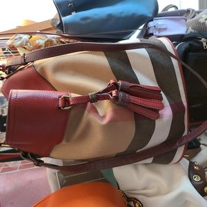Authentic  Burberry  Ladies shoulder  bag